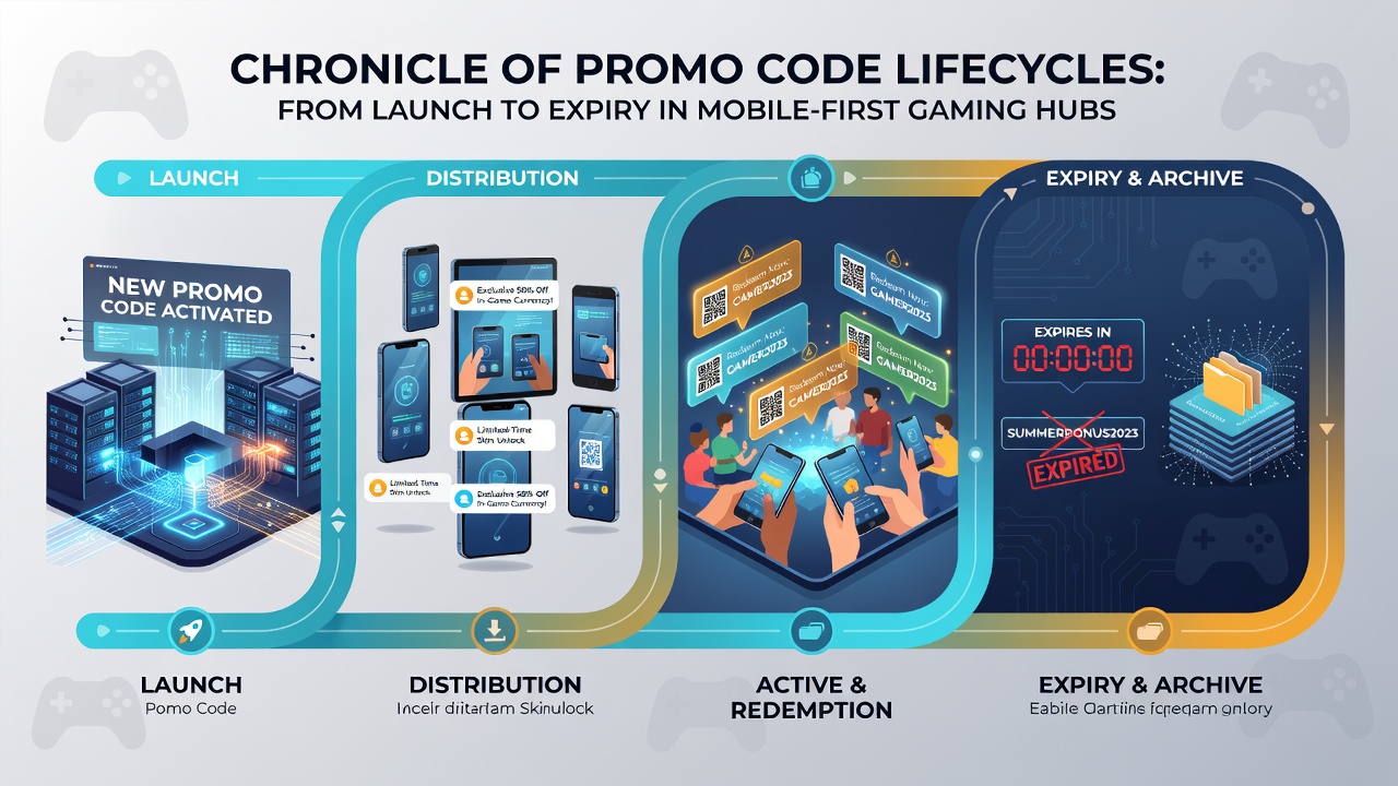 Analytics dashboard showing promo code performance metrics across mobile devices with expiry timelines highlighted