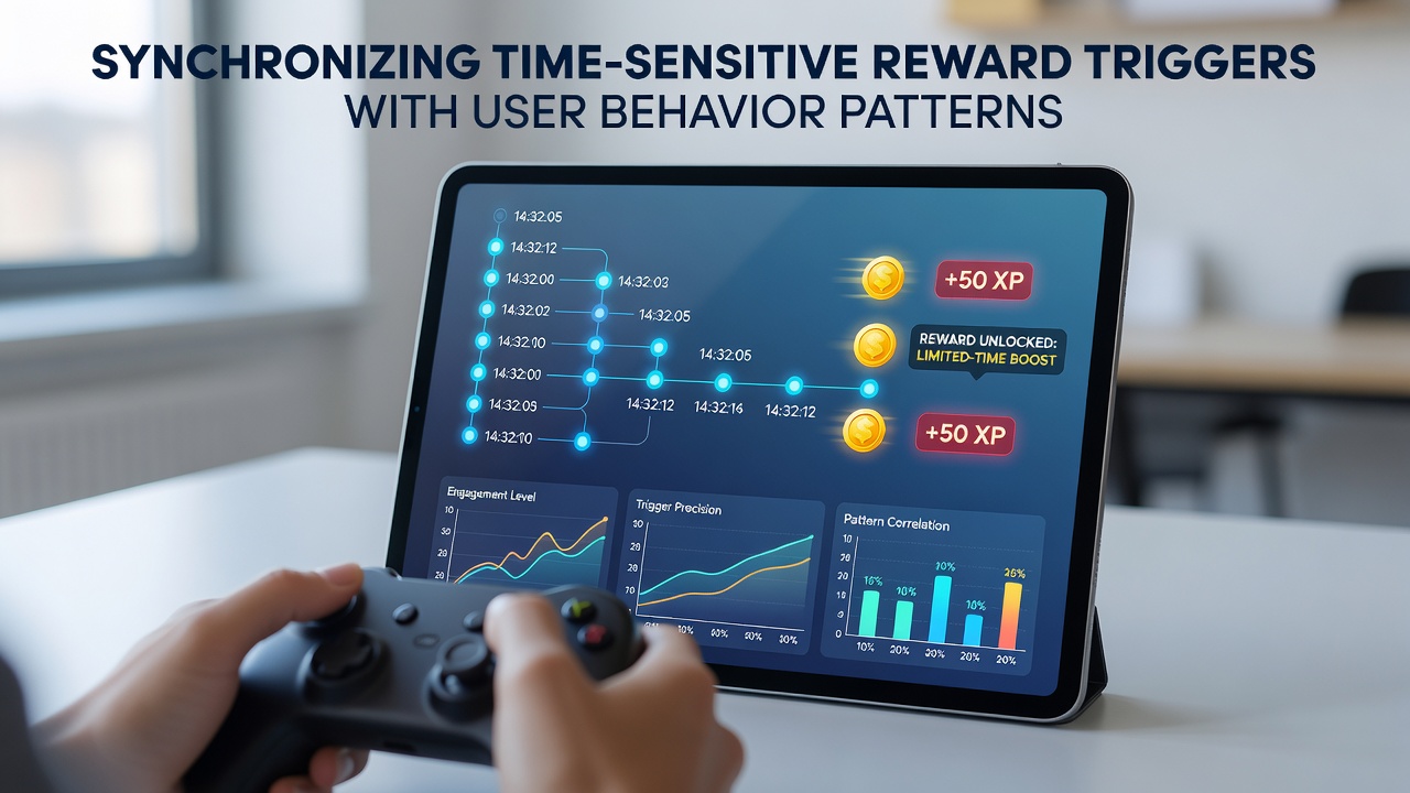 Mobile gaming interface showing reward notifications aligned with player session data