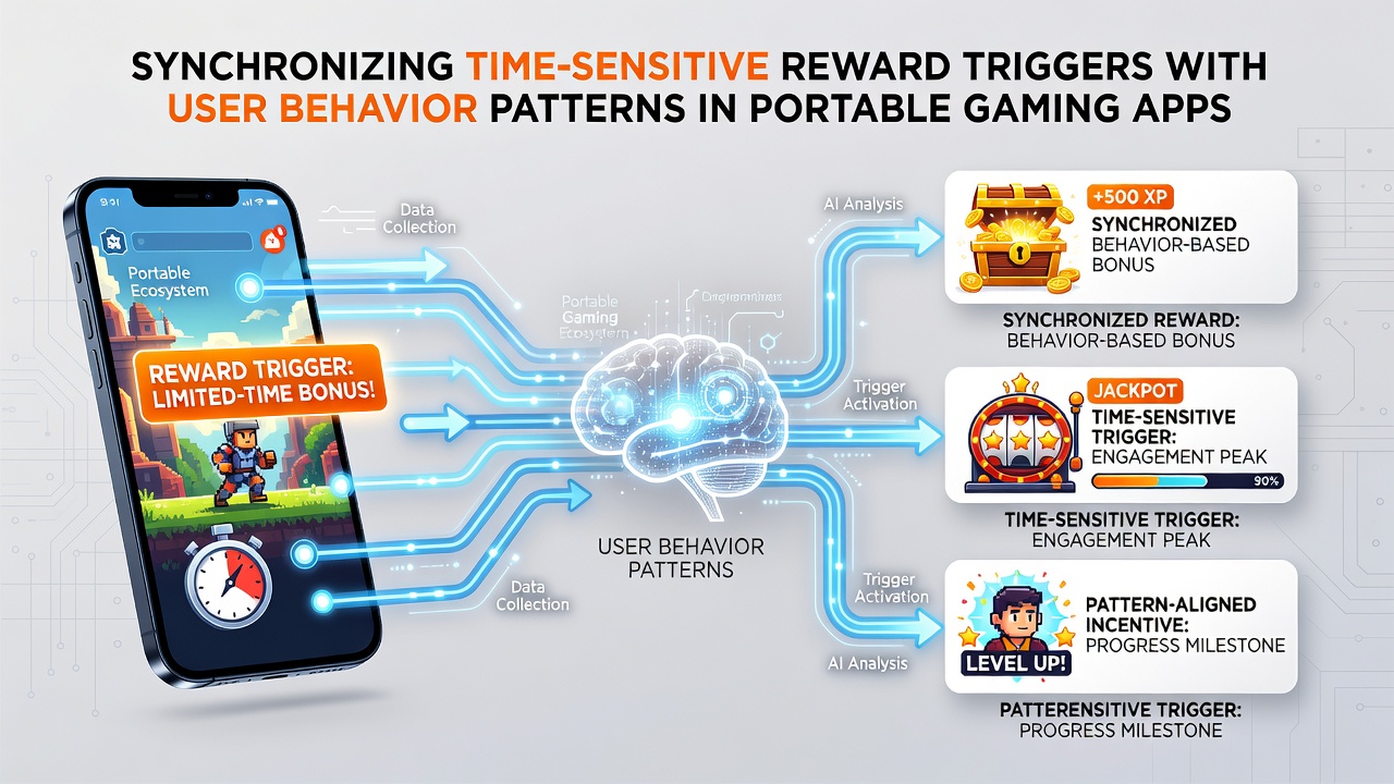 Analytics dashboard displaying synchronized reward timing metrics for mobile game users