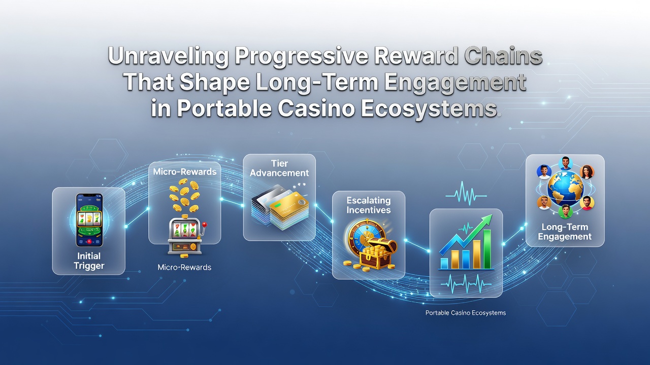 Mobile device screen displaying layered reward tiers and progression indicators in a casino application